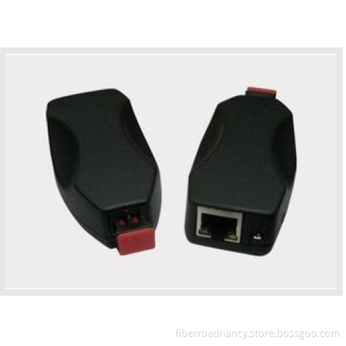 Twisted Pair RJ45 Plastic Fiber Optical Converters